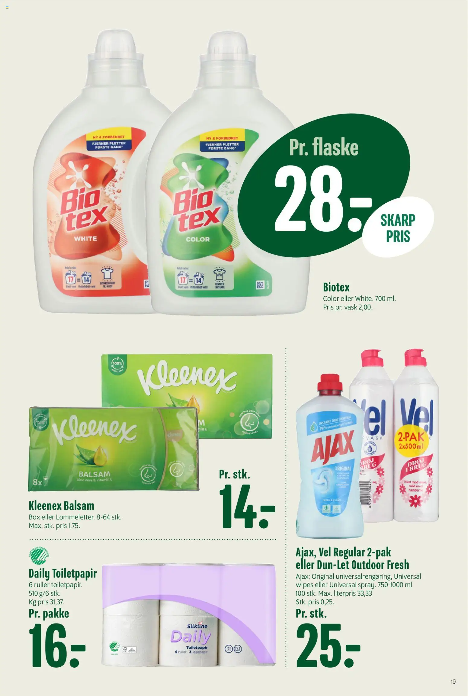 Min Købmand tilbudsavis – gyldig fra 27.12.2025 | Side: 19 | Produkter: Balsam