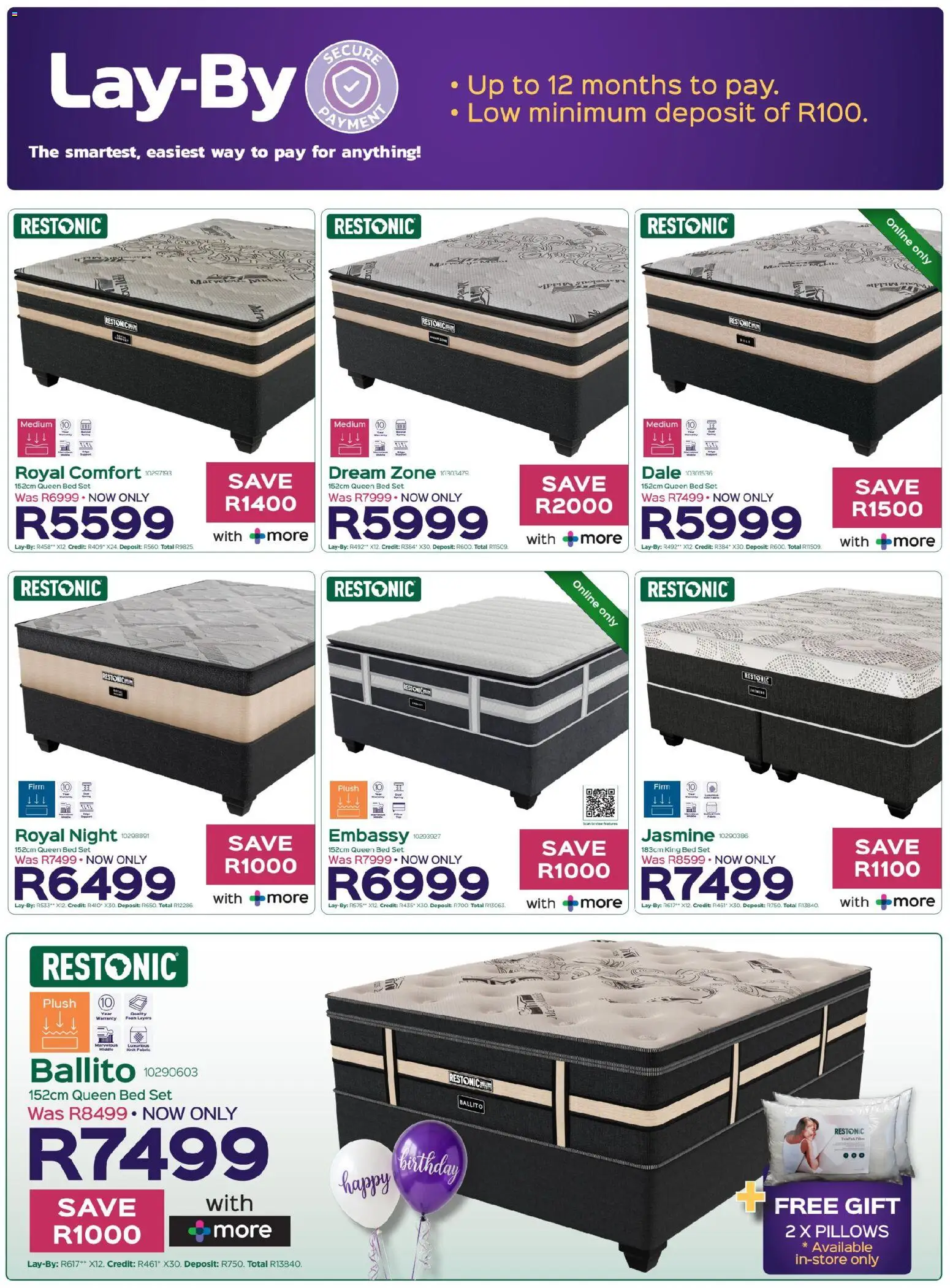 New Sleepmasters catalogue – valid from 16.04.2026 | Page: 5 | Products: Queen bed, King bed, Bed