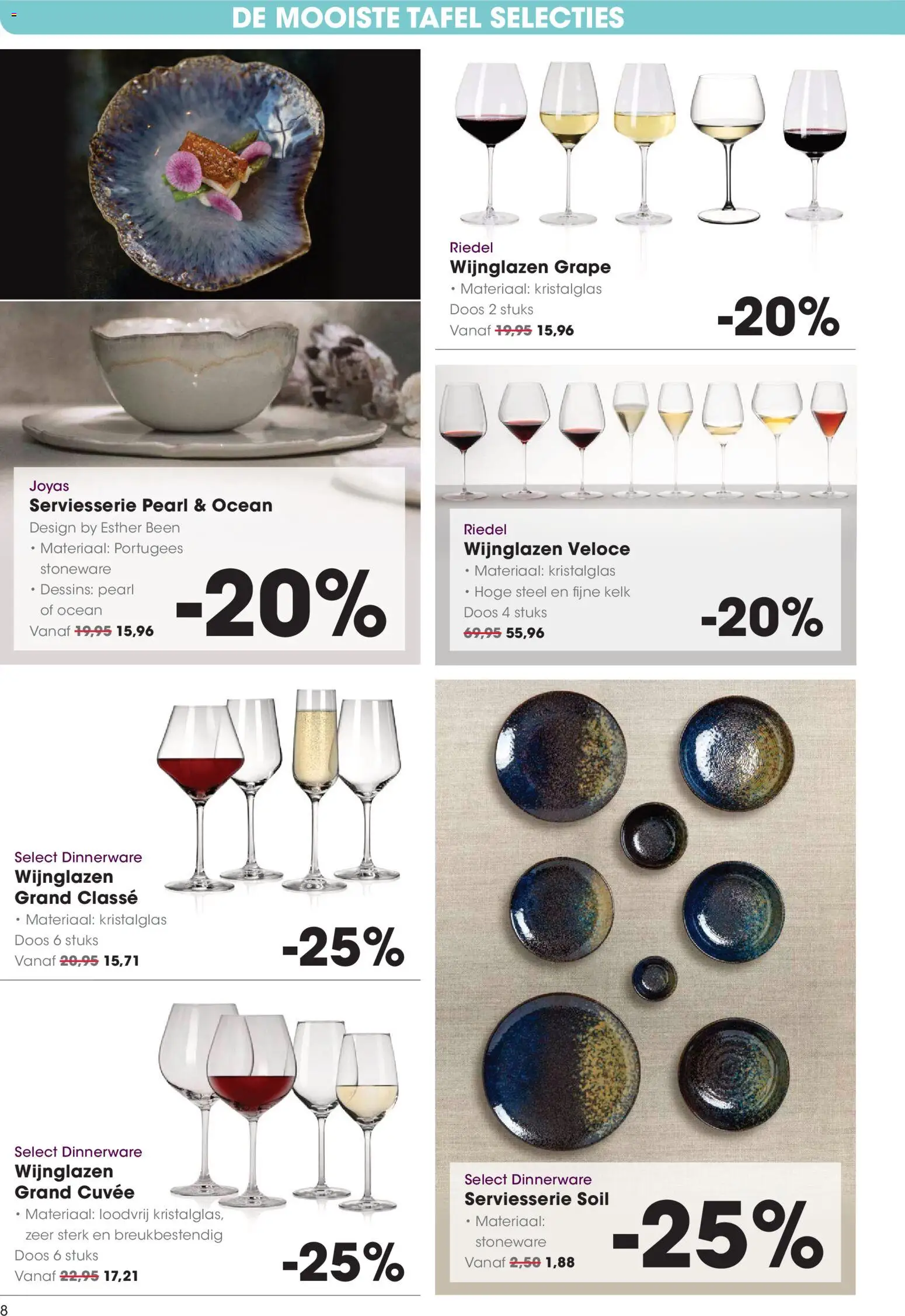 {H1} | Pagina: 8 | Producten: Tafel