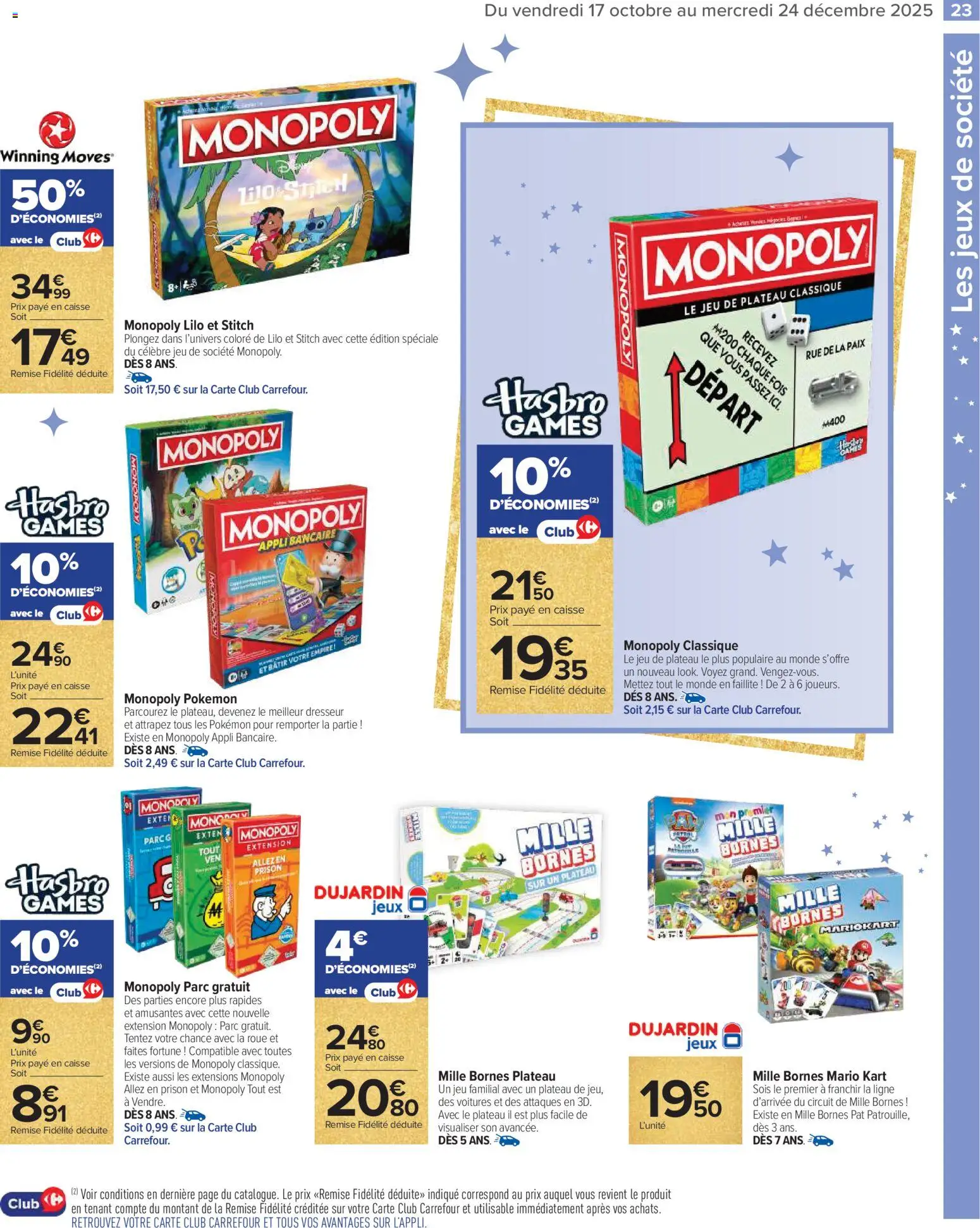 {H1} | Page: 23 | Produits: Plateau, Jeux, Jeux de société