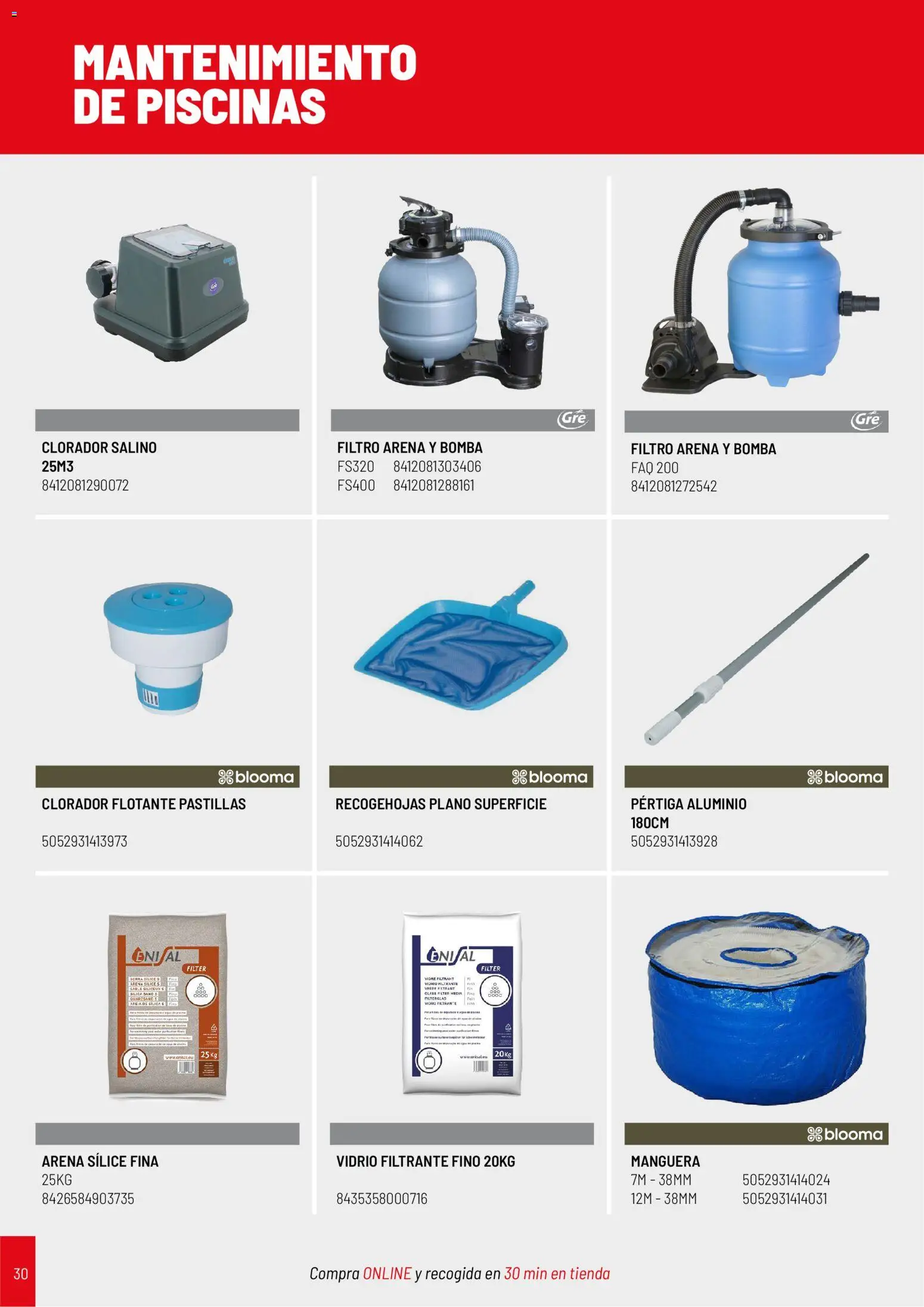 Brico Depôt folleto Jardín 2026 │ válido desde el 02.04.2026 | Página: 30 | Productos: Manguera, Cable