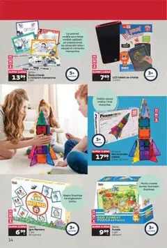 Tommy - Super ponuda za mališane - Pregled kataloga iz trgovine Tommy, vrijedi od 24.11.2025 | Stranica: 14 | Proizvodi: Tablet, Igra