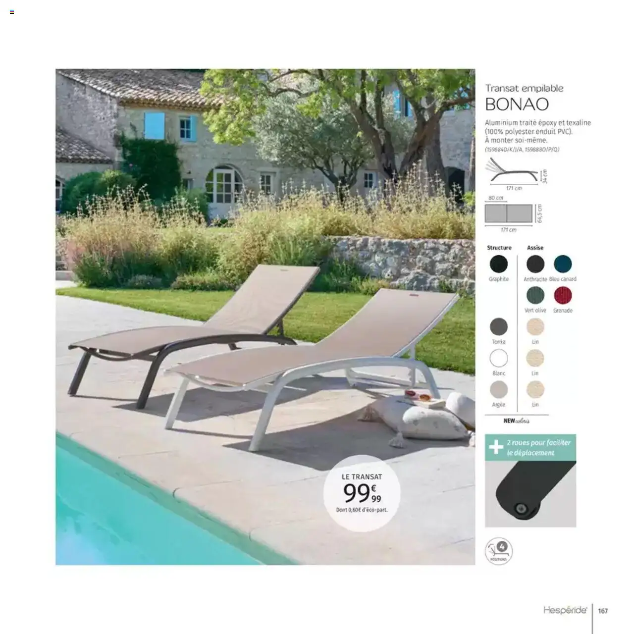  | Page: 167 | Produits: Olive, Transat, Argile