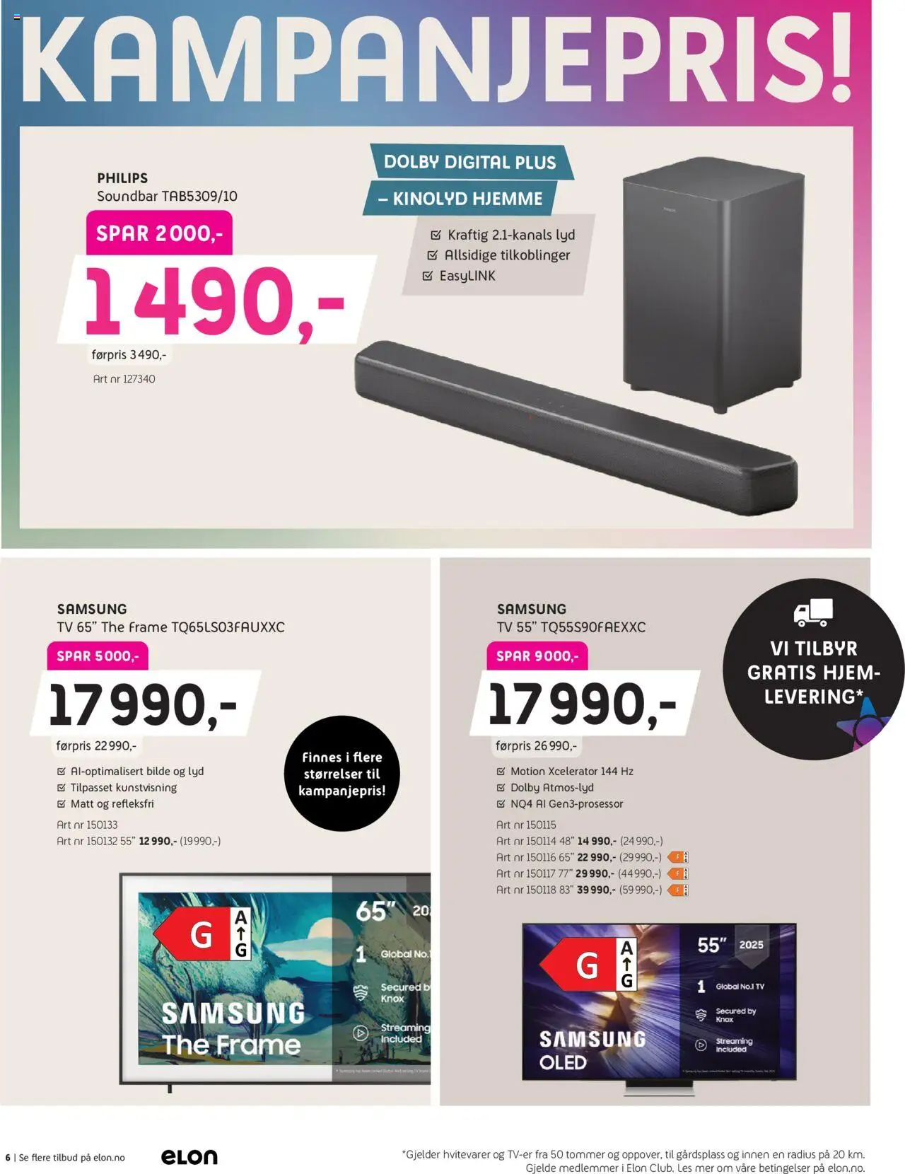 | Side: 6 | Produkter: Tv, Lyd, Anchois