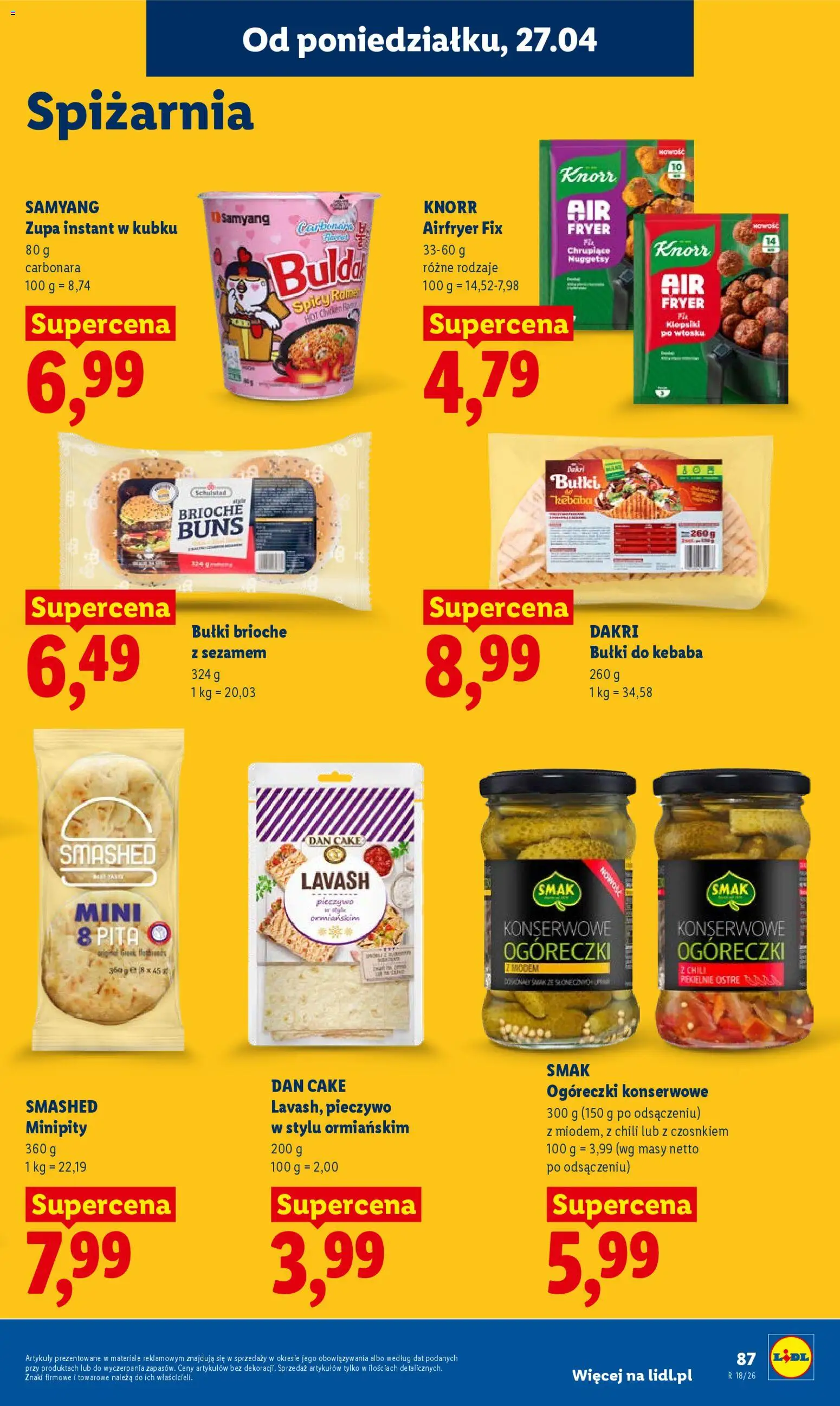 Lidl gazetka od 27.04.2026 | Strona: 87