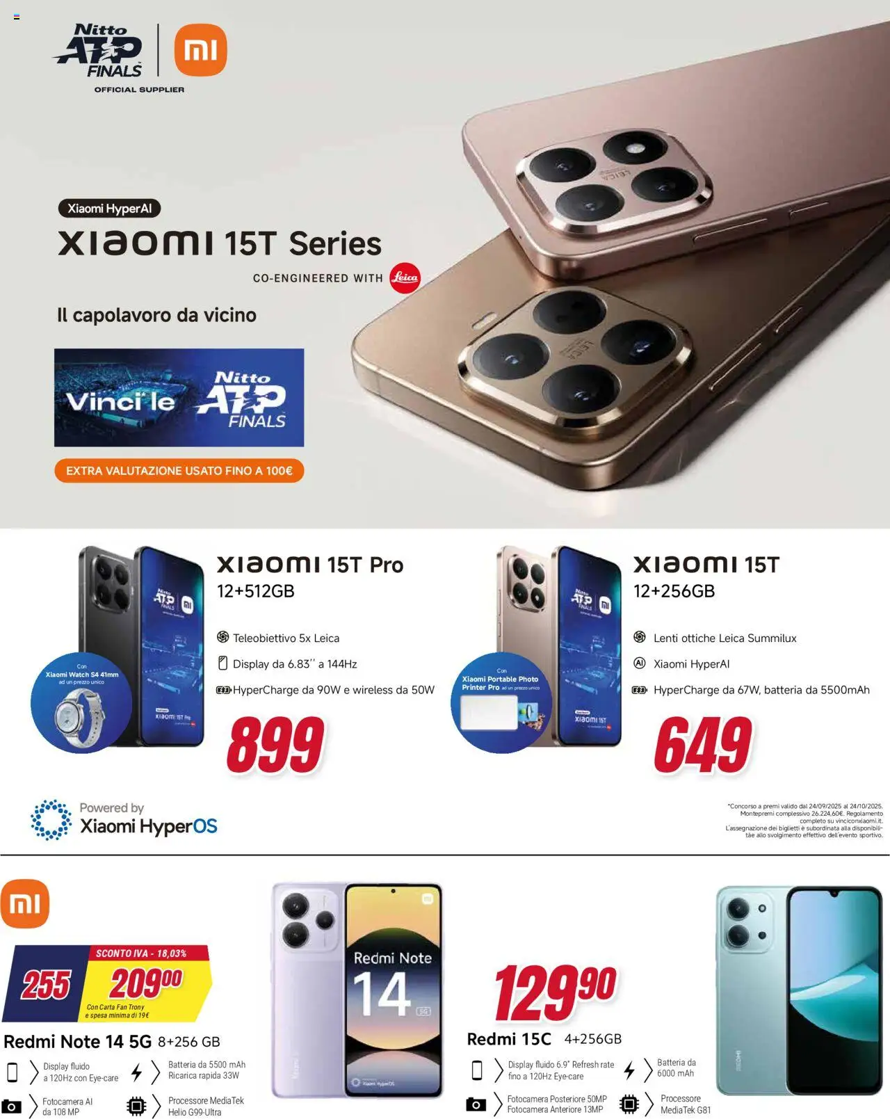 Volantino Trony del 02.10.2025 | Pagina: 39 | Prodotti: Xiaomi, Fotocamera, Fan, Batteria
