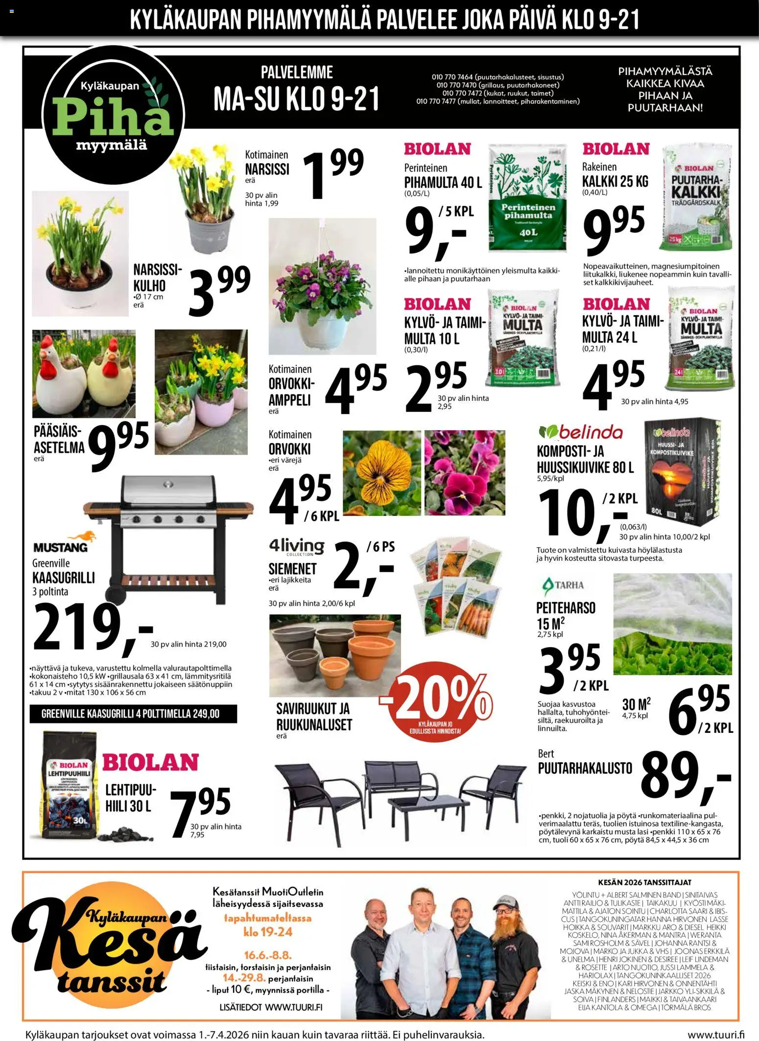 Tuuri tarjoukset – voimassa 01.04.2026 alkaen | Sivu: 14