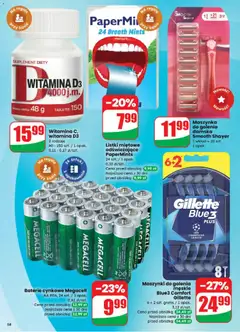 Pogląd oferty "Pasta do zębów XXL Blend-a-Med, 2 rodzaje, 125 ml" - ważna od 28.01.2026 | Strona: 56 | Produkty: Prysznic, Jeleń, Antyperspirant, Pasta do zębów