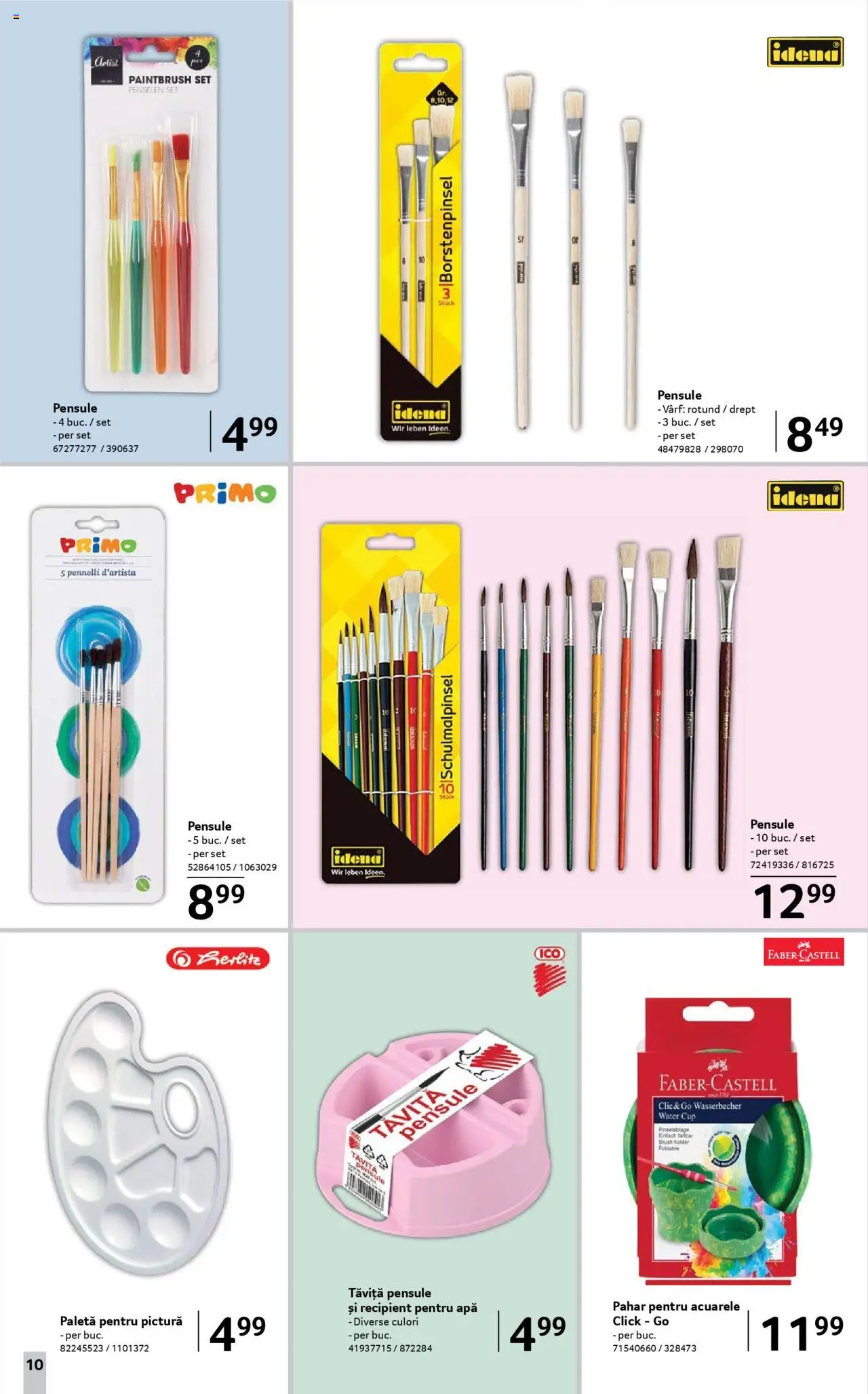 Catalog Selgros - Școala  – valabil de la 08.08.2025 | Pagină: 10 | Produse: Apă