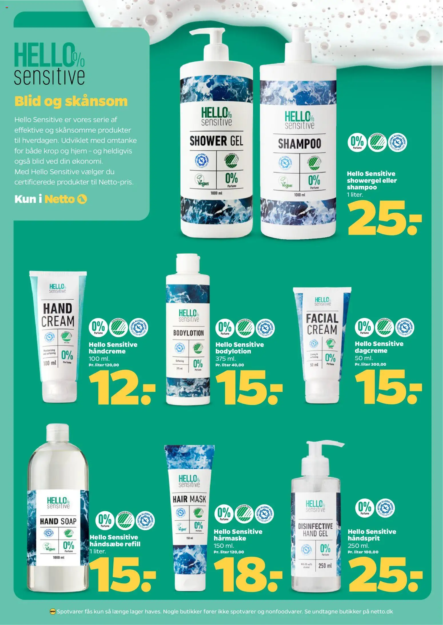 Netto tilbudsavis – gyldig fra 24.01.2026 | Side: 21 | Produkter: Parfume, Hårmaske, Shampoo, Håndcreme