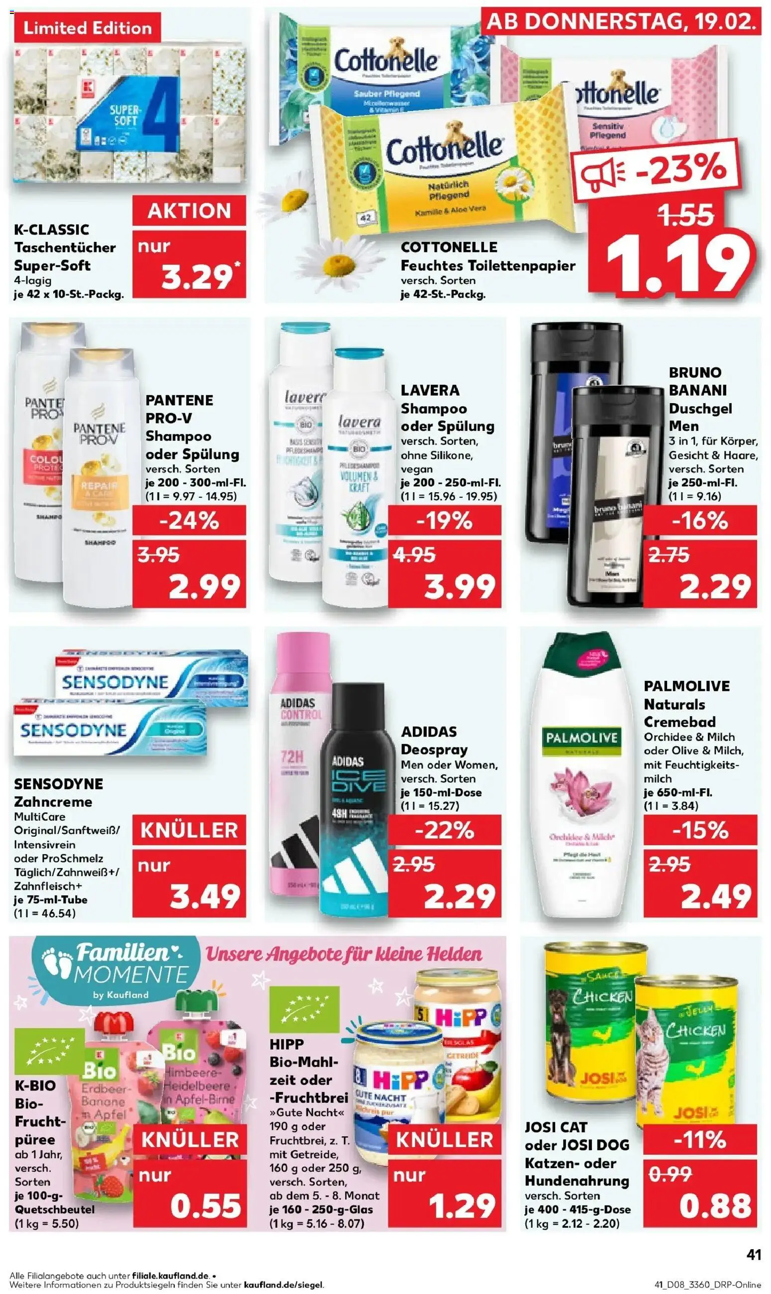 Kaufland prospekt Erfurt	 – gültig ab 22.02.2026 | Seite: 41 | Produkte: Orchidee, Spülung, Deodorant, Deospray