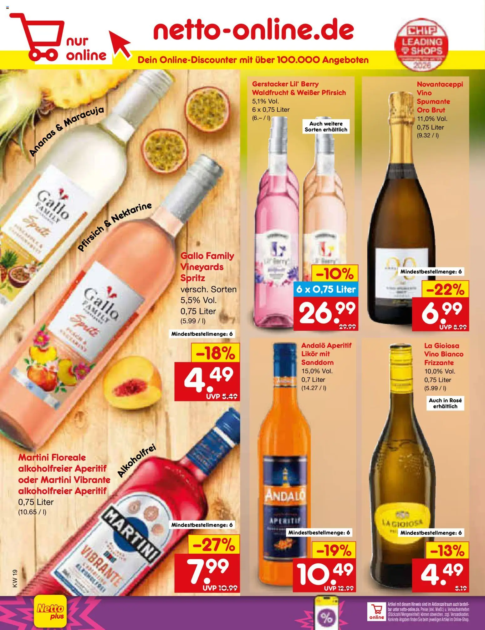 Netto Marken-Discount Prospekt 	 – gültig ab 04.05.2026 | Seite: 50 | Produkte: Sprite, Likör, Ananas, Pfirsich