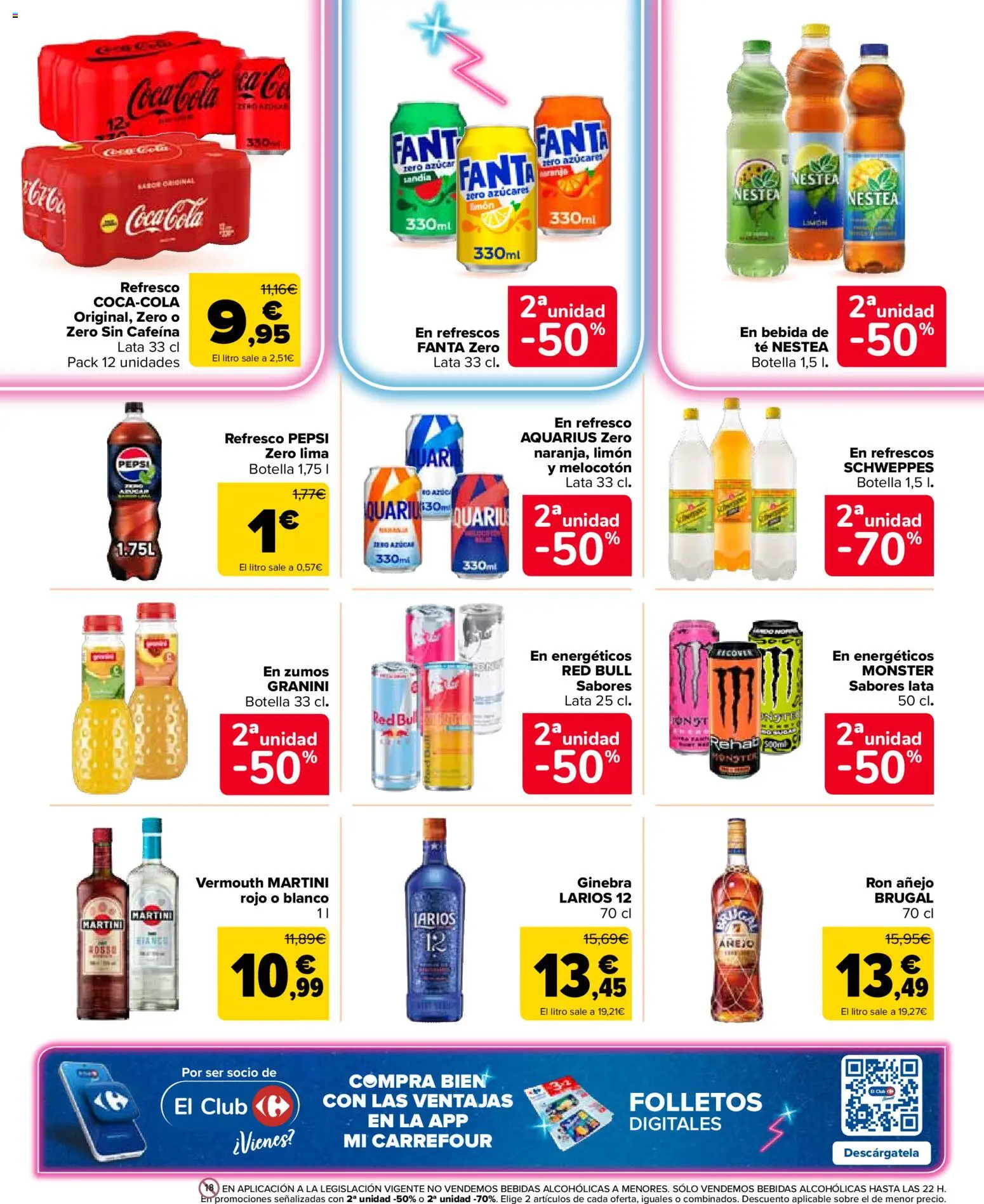 Carrefour Market folleto │ válido desde el 24.03.2026 | Página: 26 | Productos: Lima, Ron, Ginebra, Té