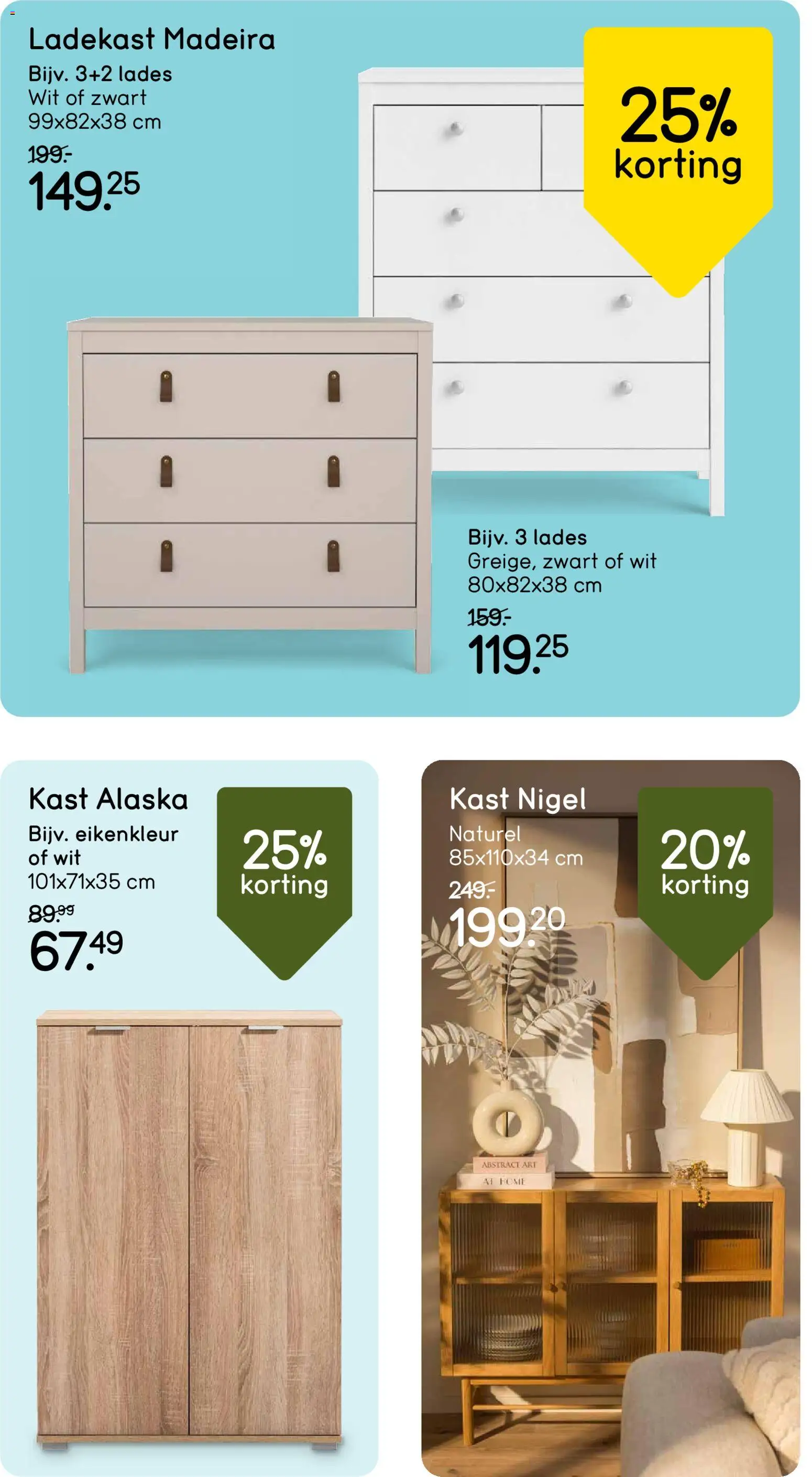 {H1} | Pagina: 18 | Producten: Ladekast, Kast