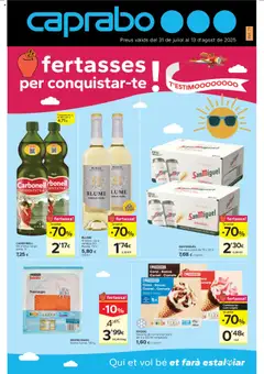 Vista previa Caprabo folleto válido desde el 31.07.2025