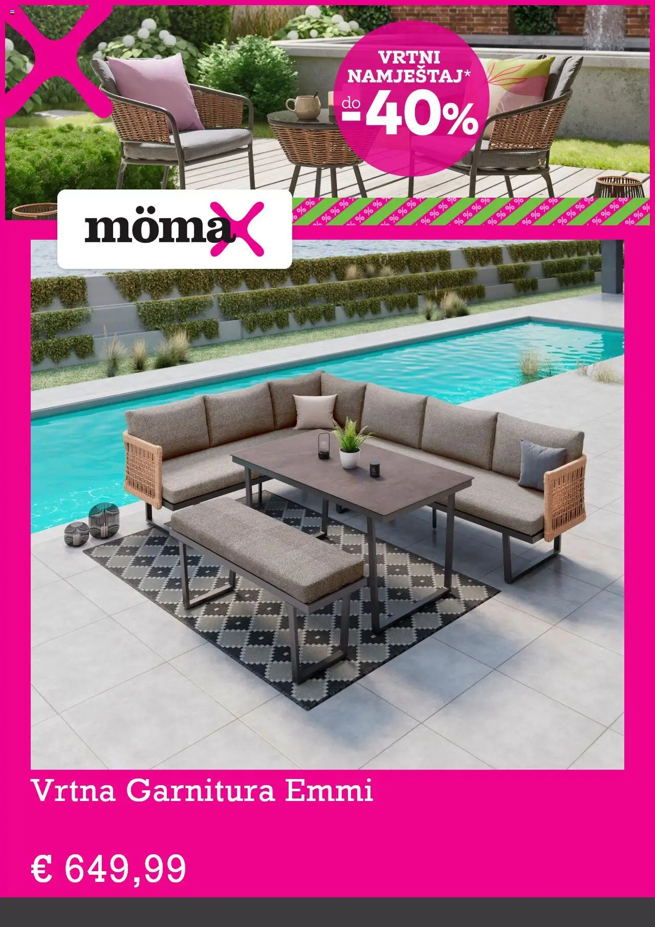 Mömax katalog | vrijedi od 01.08.2025 | Stranica: 2 | Proizvodi: Vrtna garnitura