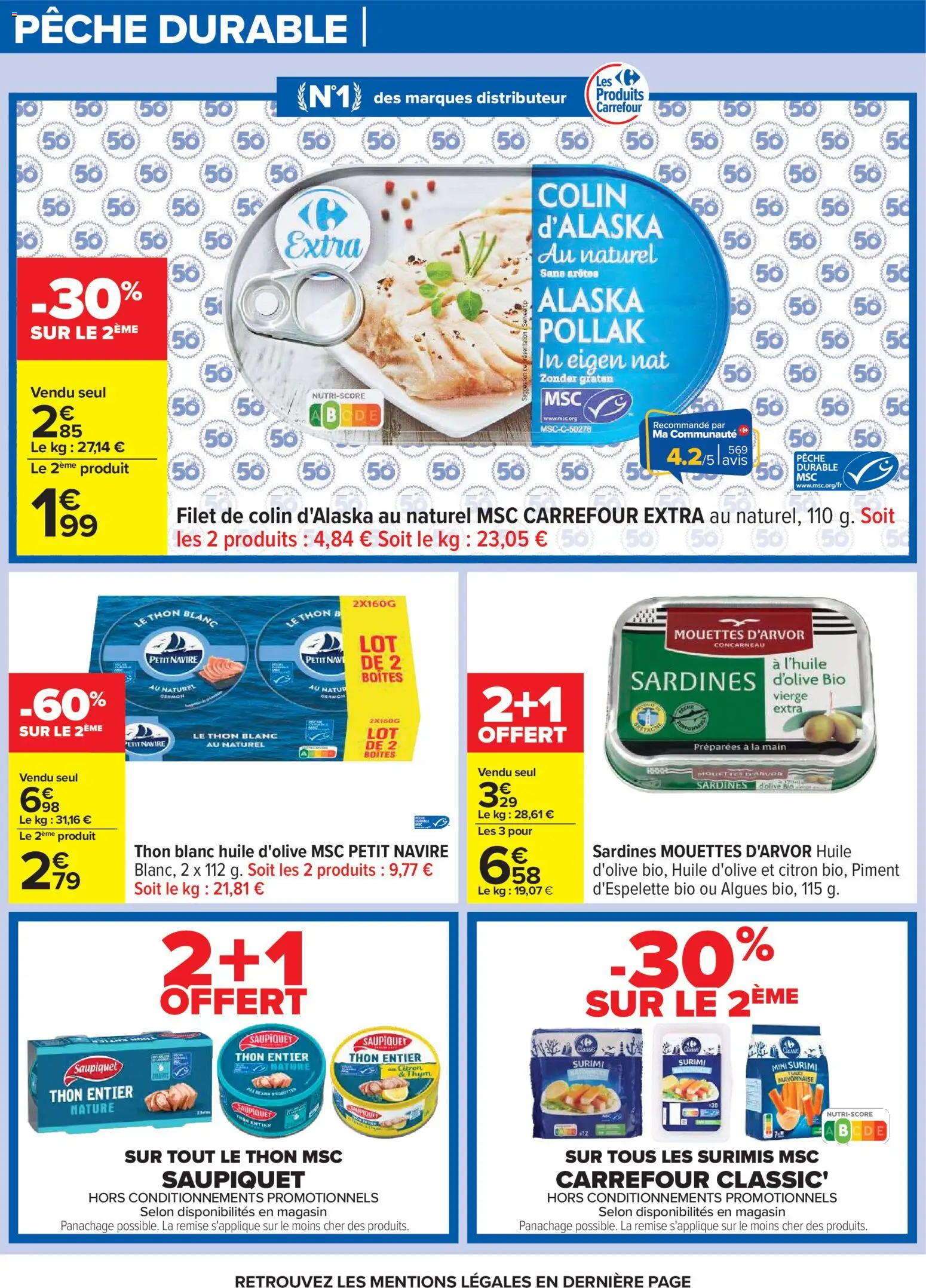 {H1} | Page: 44 | Produits: Huile D'olive, Sardines, Algues, Piment