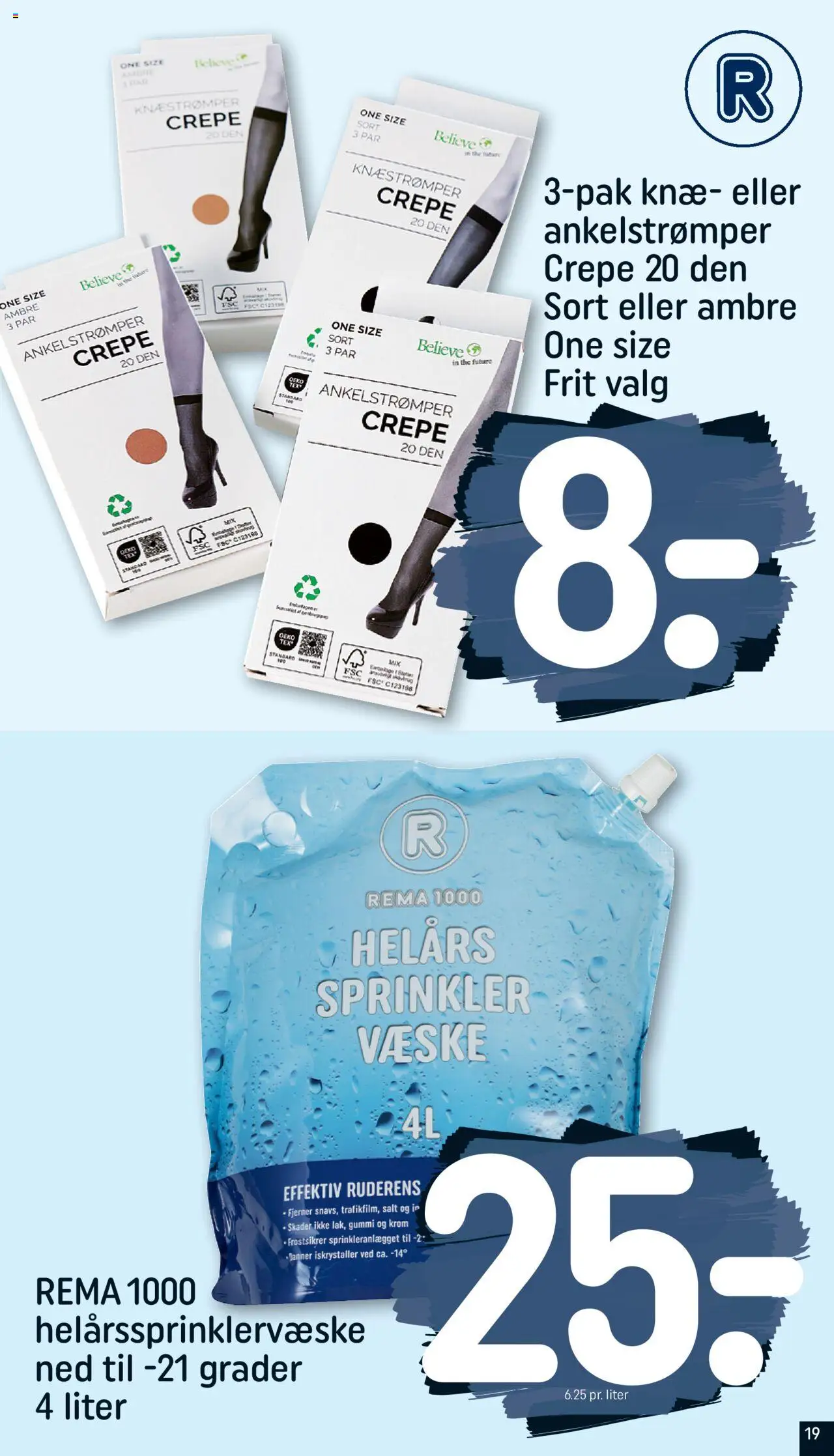 Rema 1000 tilbudsavis – gyldig fra 14.09.2025 | Side: 19 | Produkter: Salt