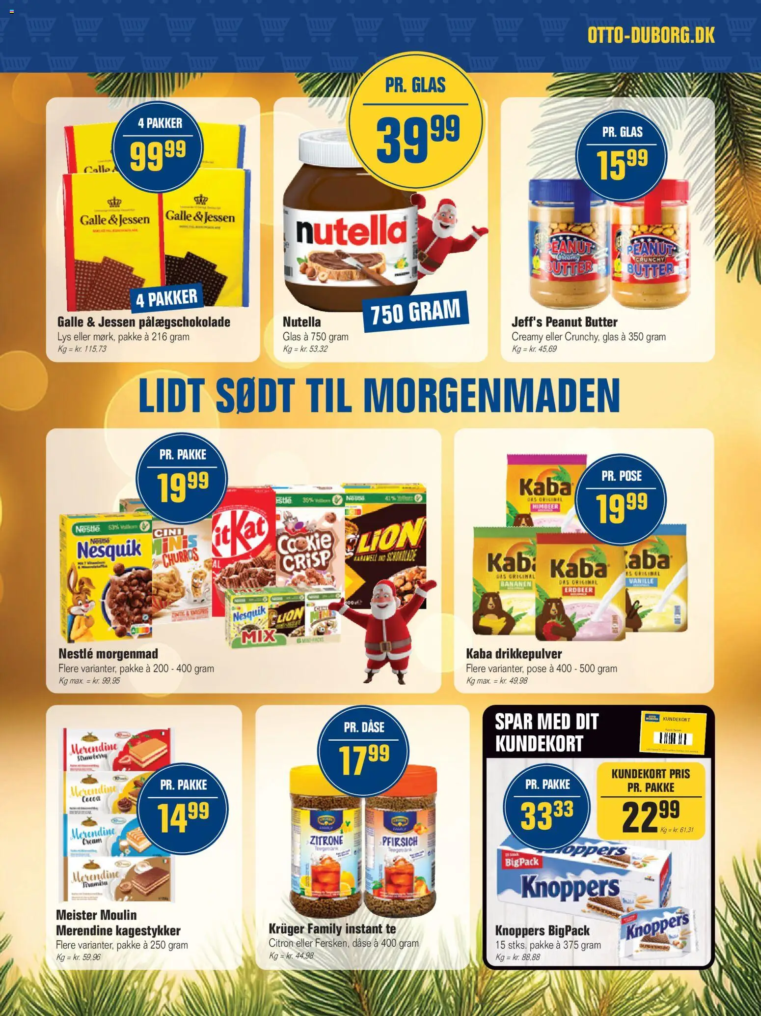 Otto Duborg tilbudsavis – gyldig fra 30.10.2025 | Side: 7 | Produkter: Te, Pålægschokolade, Nutella