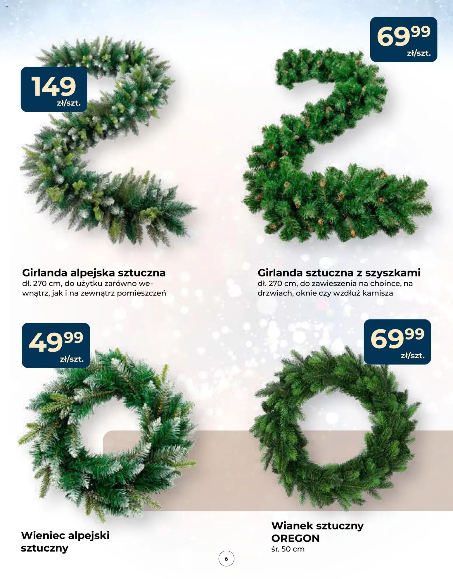 Mrówka Gazetka - Radomsko od 04.12.2025 | Strona: 6 | Produkty: Wieniec