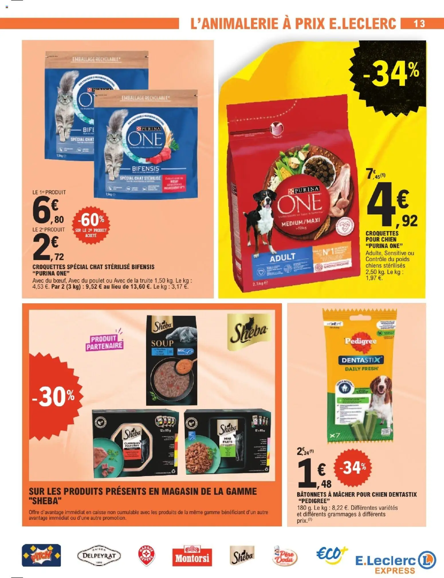 {H1} | Page: 13 | Produits: Croquettes special chat, Poids, Croquettes pour chien