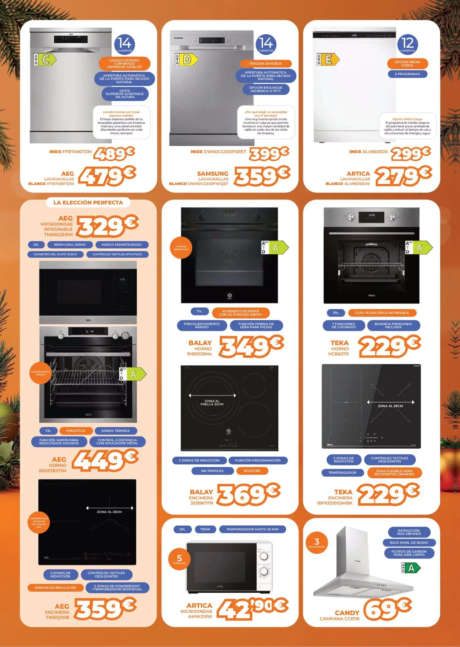 Pascual Martí folleto │ válido desde el 01.12.2025 | Página: 4 | Productos: Satélite, Horno, Lavavajillas, Marco