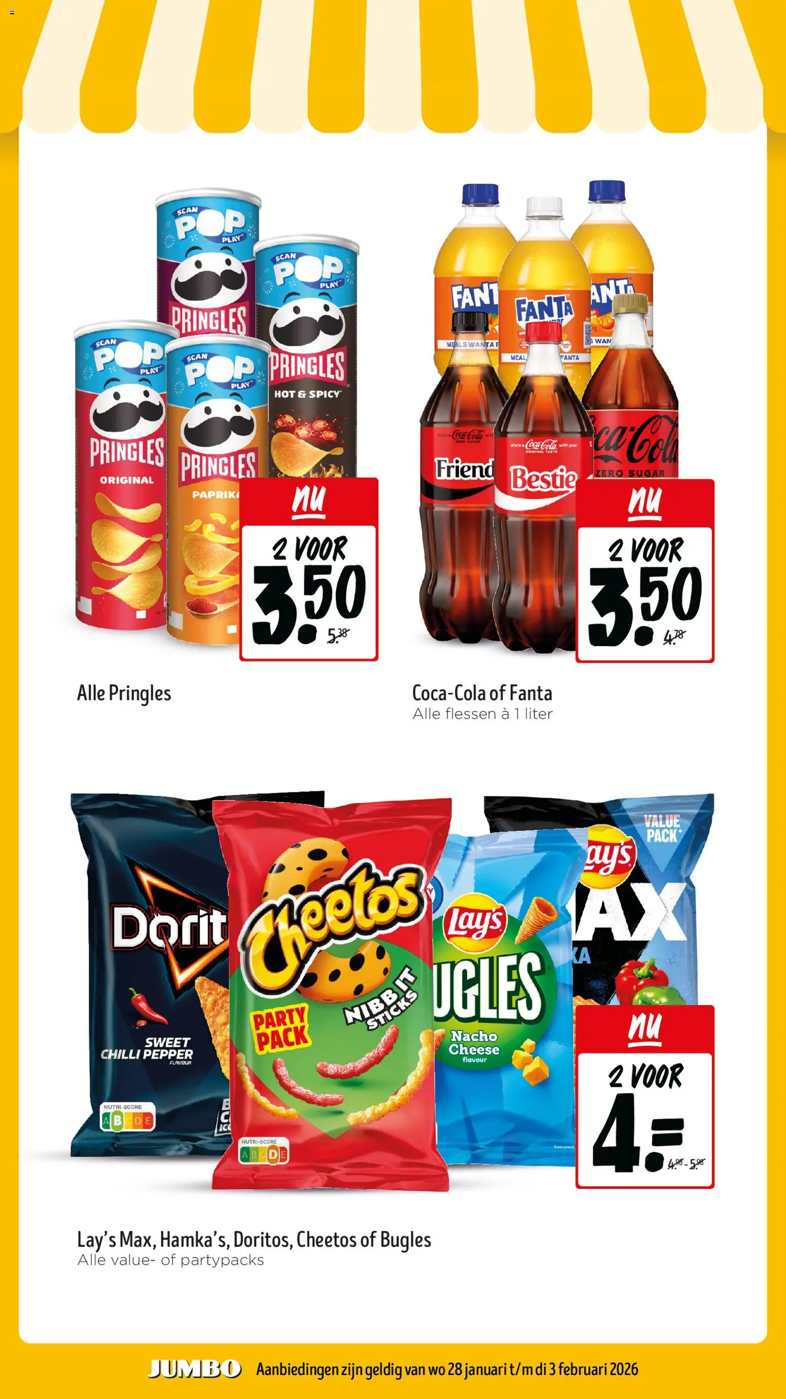 {H1} | Pagina: 16 | Producten: Fanta, Cheetos, Pringles