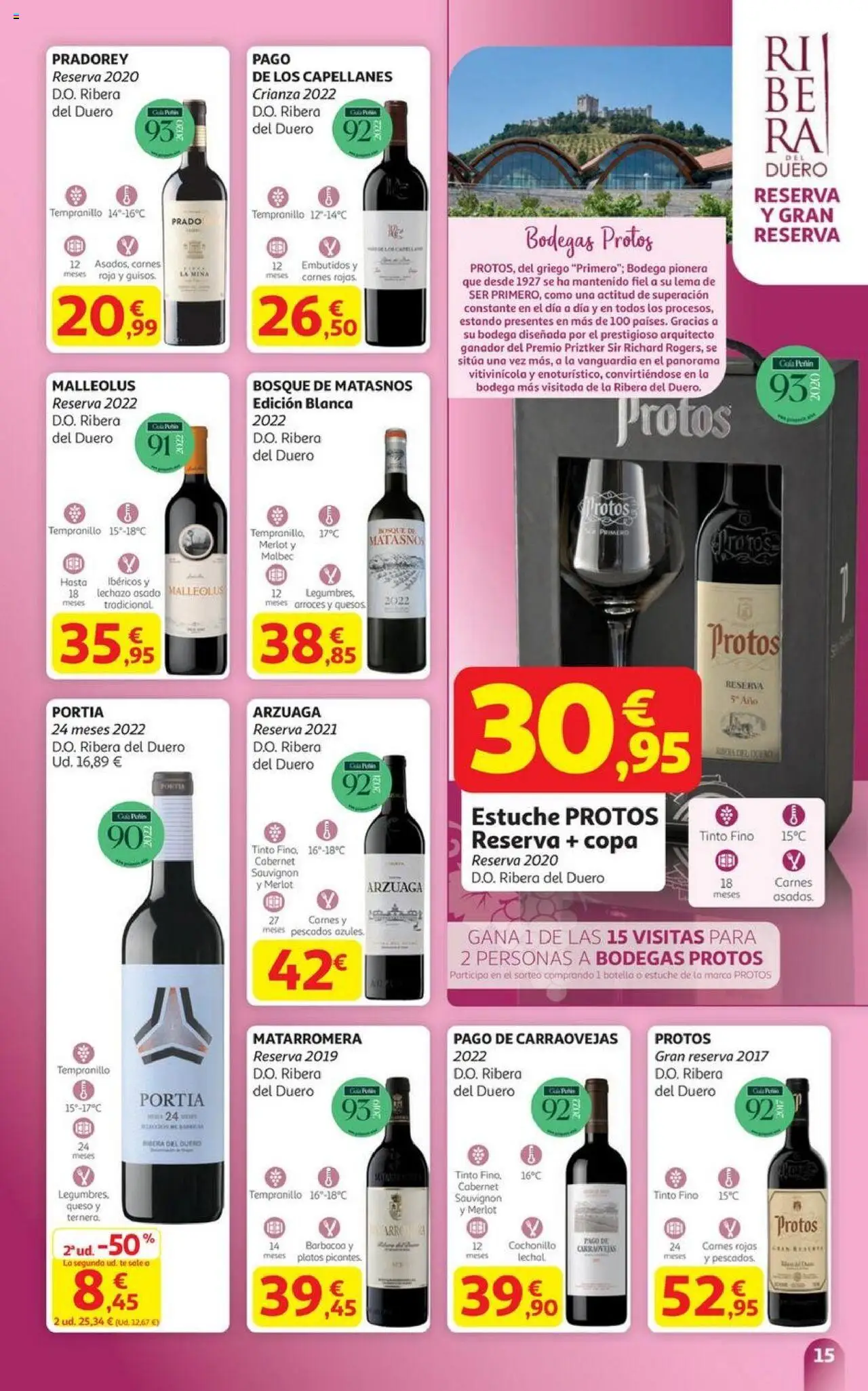 Alcampo - HG Castilla Mancha │ válido desde el 06.10.2025 | Página: 15 | Productos: Queso, Té, Barbacoa, Marco