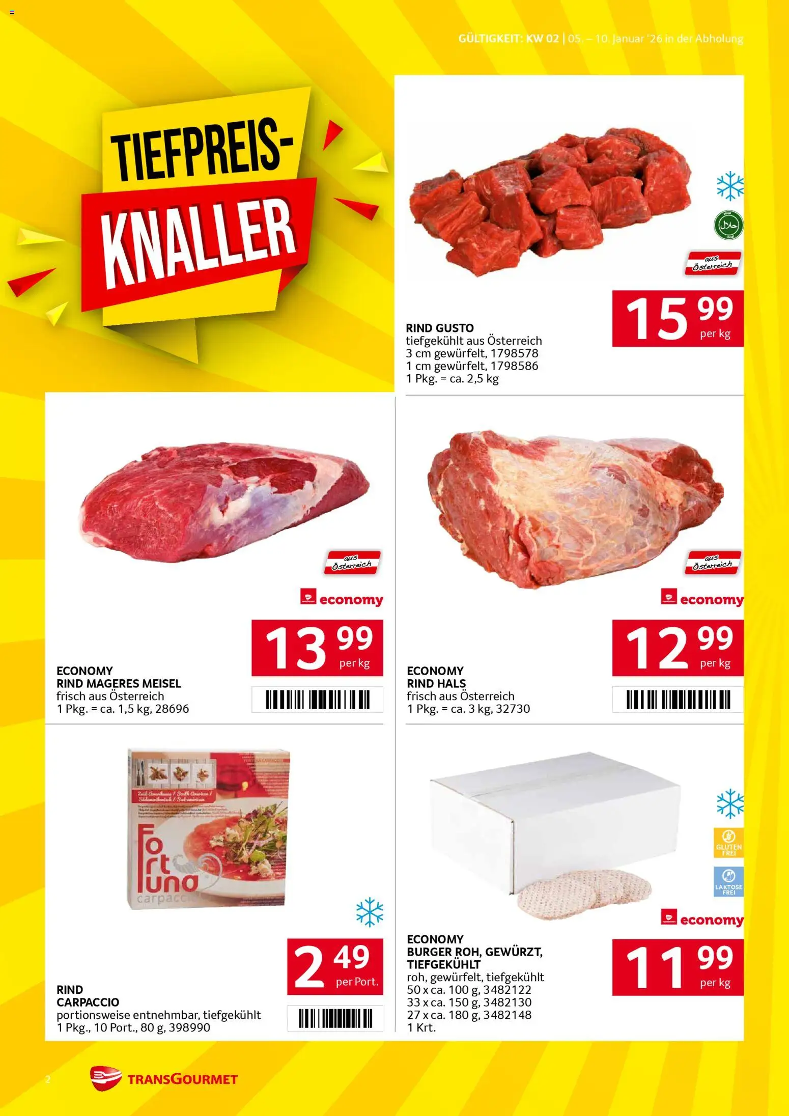 Transgourmet Flugblatt gültig ab 05.01.2026 | Seite: 2