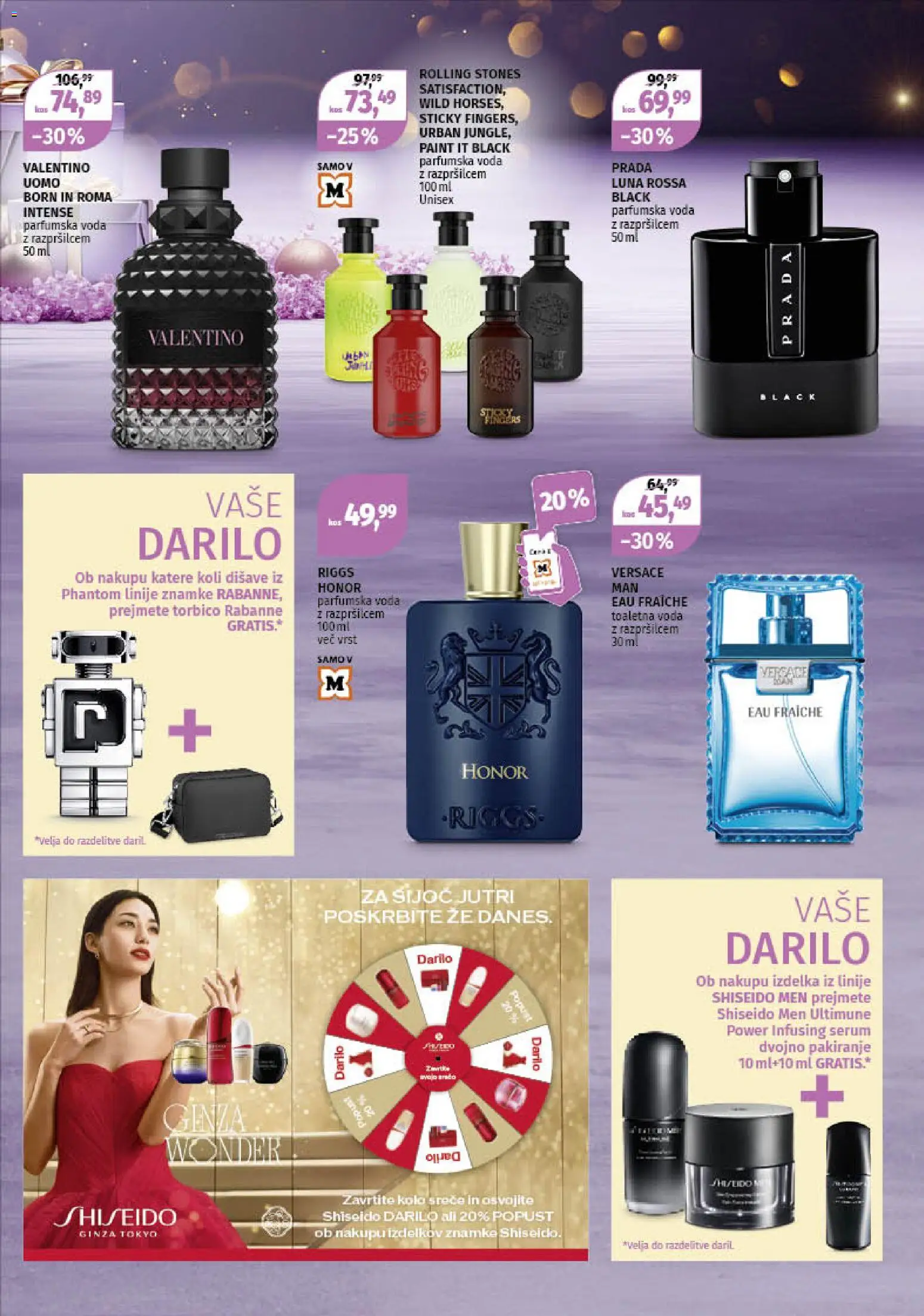 Novi Müller katalog ponudbe – veljaven od 15.12.2025 | Stran: 3 | Izdelki: Voda, Toaletna voda, Parfumska voda