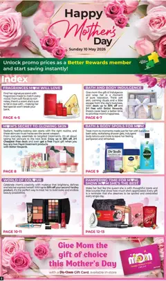 Dis-Chem specials catalogue – valid from 14.04.2026 | Page: 2 | Products: Gift card, Bath, Shower, Salt