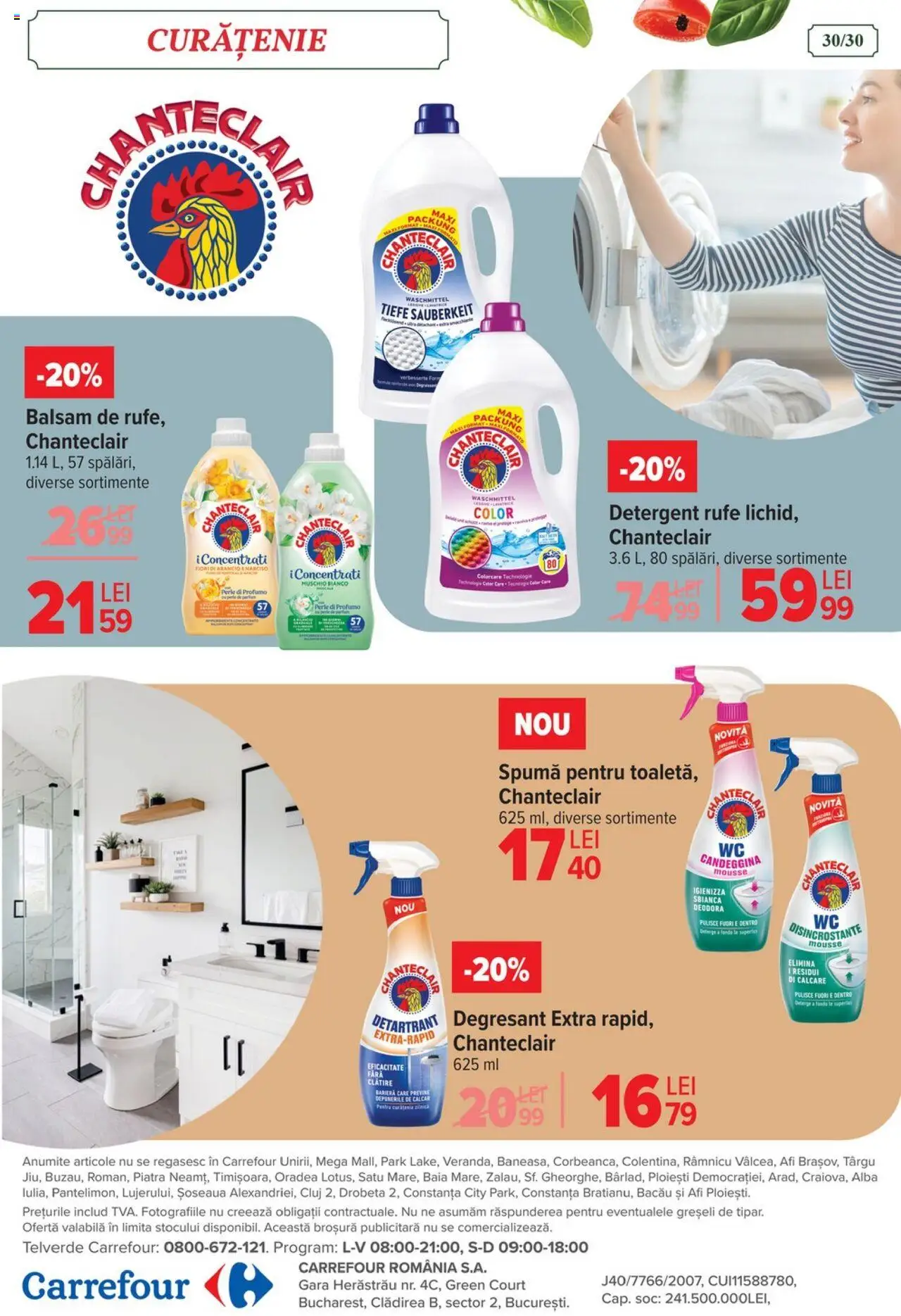 Carrefour catalog - Italian weeks – valabil de la 06.08.2025 | Pagină: 30 | Produse: Akrilik boya, Balsam, Detergent