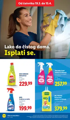 Lidl katalog - pregled Lidl kataloga - važi od 19.03.2026 | Strana: 34