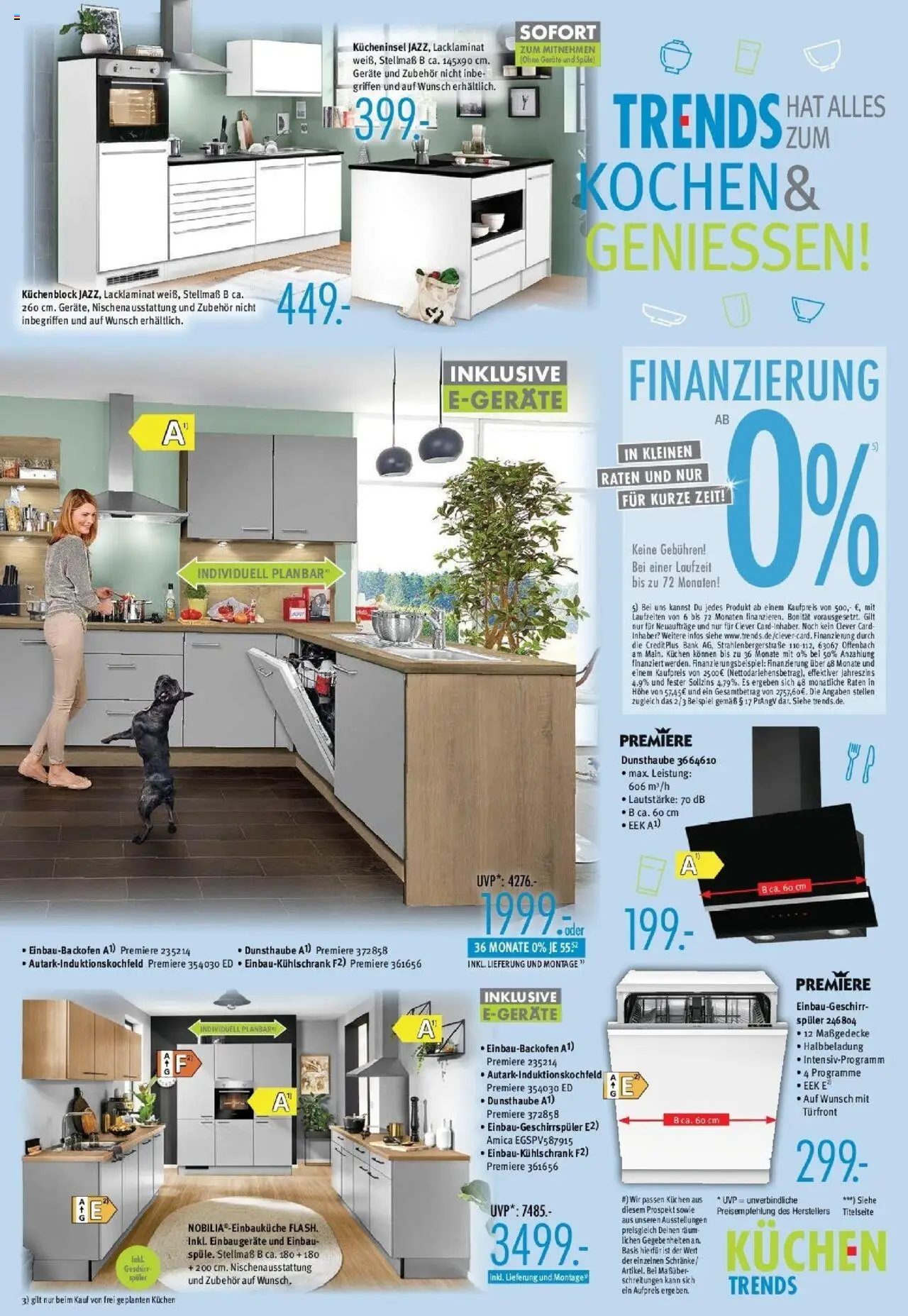 Trends - Ostermann Trends: Neue Möbel wirken Wunder. - gültig ab dem 30.05.2025 | Seite: 11 | Produkte: Küchenblock, Kuchen