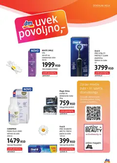 DM Drogerie katalog - pregled DM Drogerie kataloga - važi od 01.10.2025 | Strana: 19 | Proizvode: Električna četkica, Električna četkica za zube, Pasta za zube, Četkica za zube