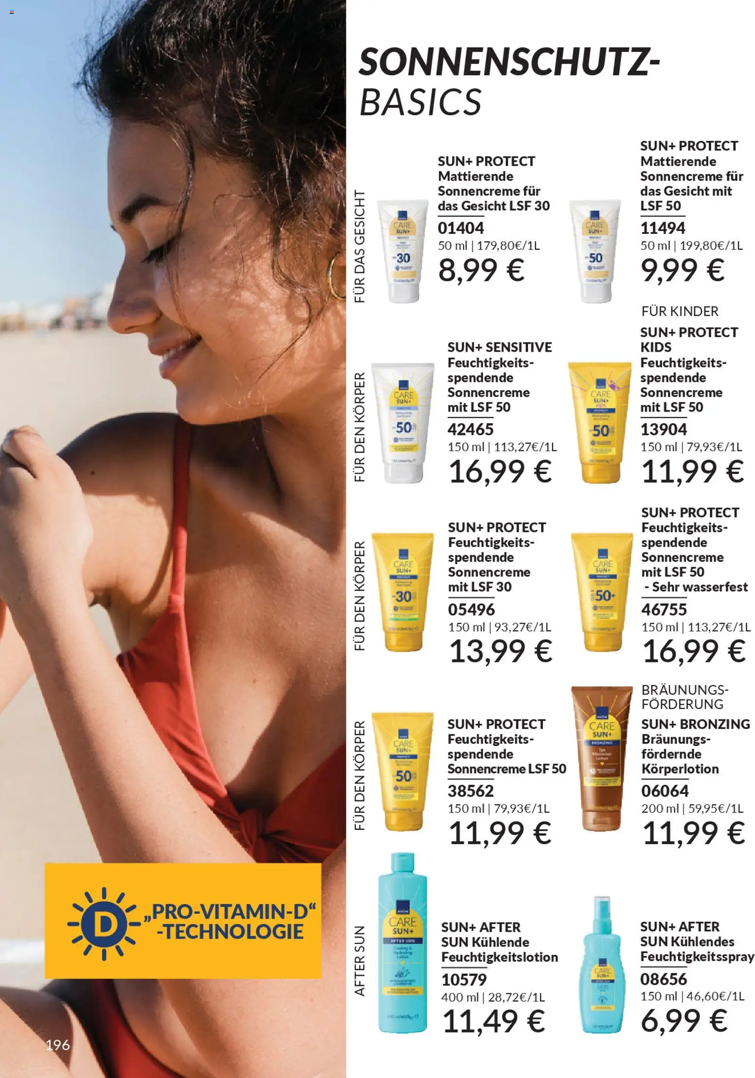 Avon - Black Friday – gültig ab 01.11.2025 | Seite: 198 | Produkte: Sonnencreme, Körperlotion, After Sun