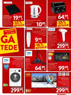 Katalog Interspar - Pregled kataloga iz trgovine Interspar, vrijedi od 11.02.2026 | Stranica: 3 | Proizvodi: Perilica rublja, Tv, Ploča za kuhanje, Friteza na vrući zrak