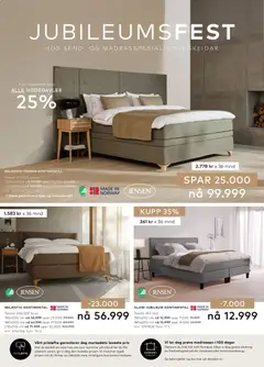 Forhåndsvisning av Skeidar kundeavis gyldig fra 20.02.2026 | Side: 14 | Produkter: Seng, Madrass