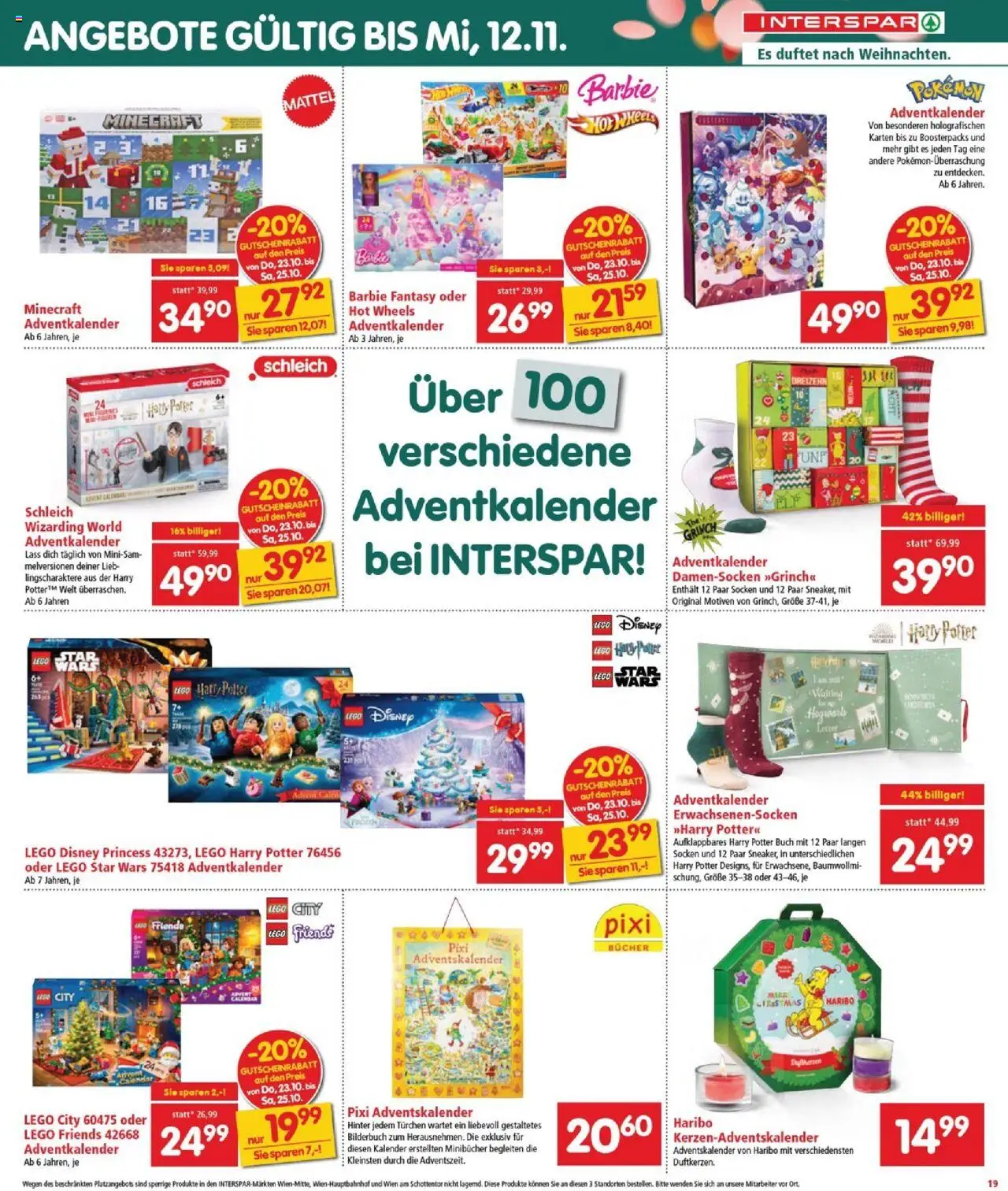 Interspar Flugblatt - Burgenland gültig ab 23.10.2025 | Seite: 19 | Produkte: Socken