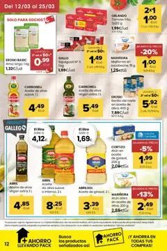 Vista previa Eroski folleto válido desde el 12.03.2026 | Página: 12