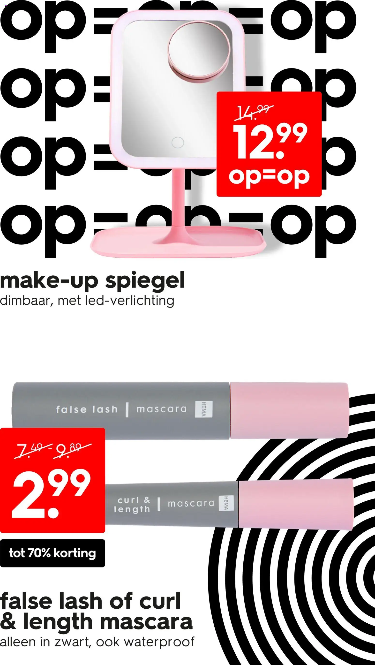 {H1} | Pagina: 10 | Producten: Spiegel, Mascara