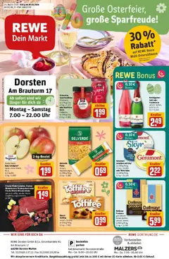 Rewe Prospekt Dorsten	 ab 30.03.2026 gültig