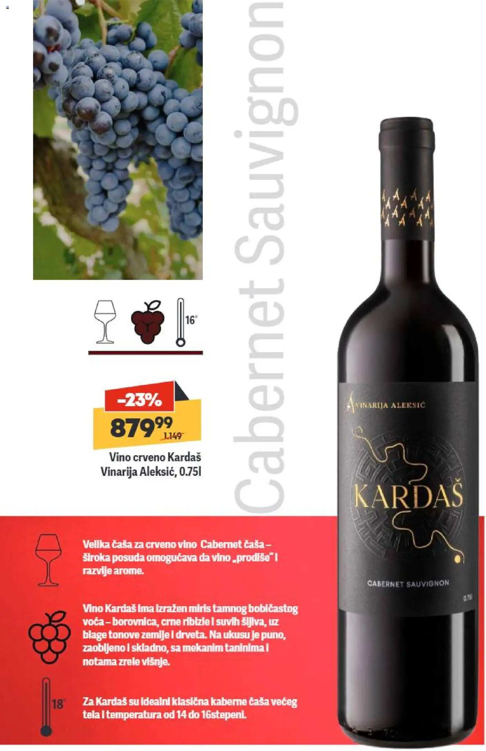 Maxi katalog - važi od 13.11.2025 | Strana: 4 | Proizvode: Miris, Cabernet Sauvignon, Crveno vino, Vino