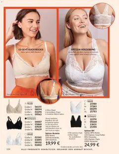 AVON Katalog Januar 2026 ab 01.01.2026 gültig | Seite: 136 | Produkte: BH