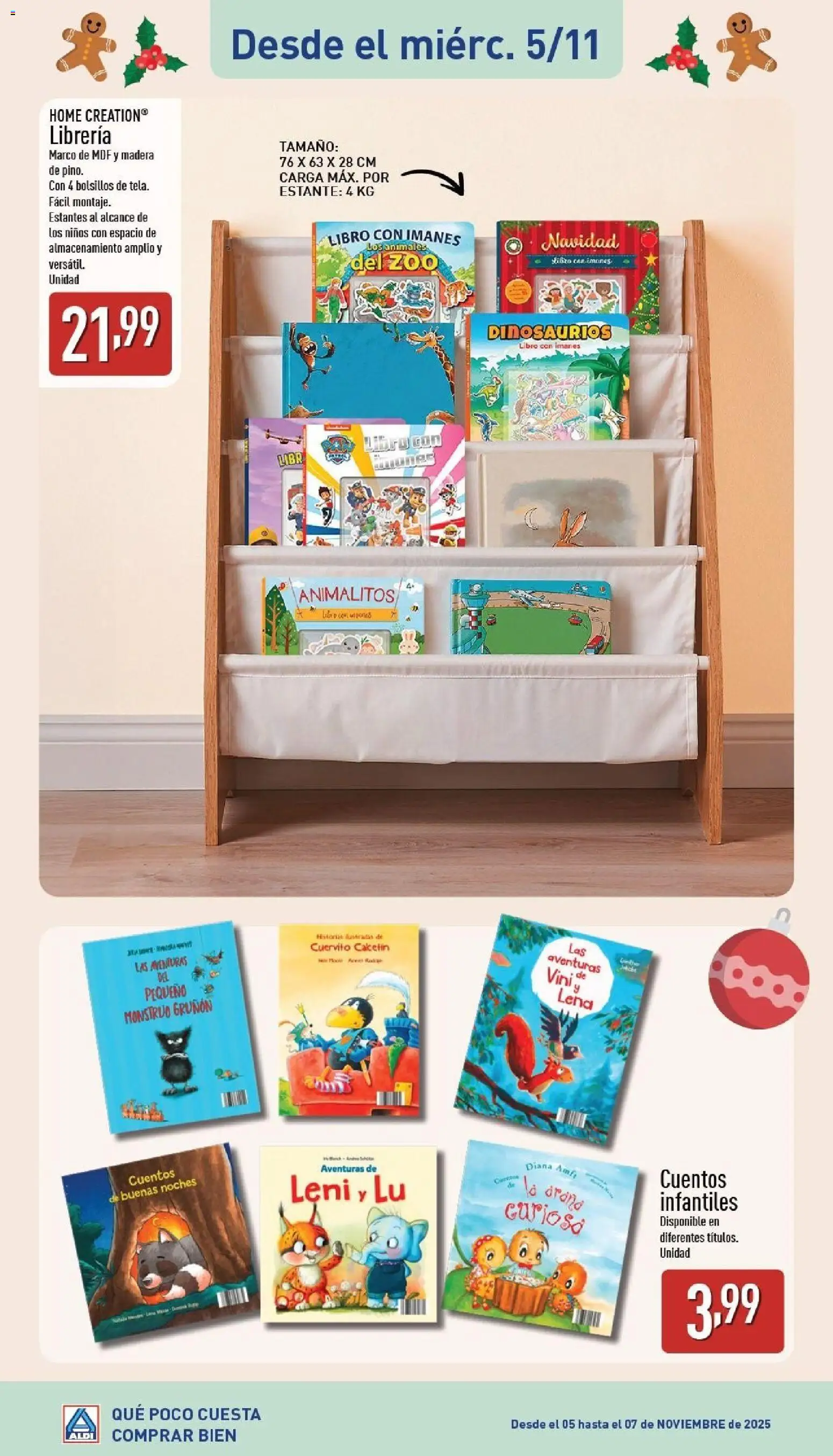 Aldi folleto Canarias │ válido desde el 03.11.2025 | Página: 42 | Productos: Marco, Estante