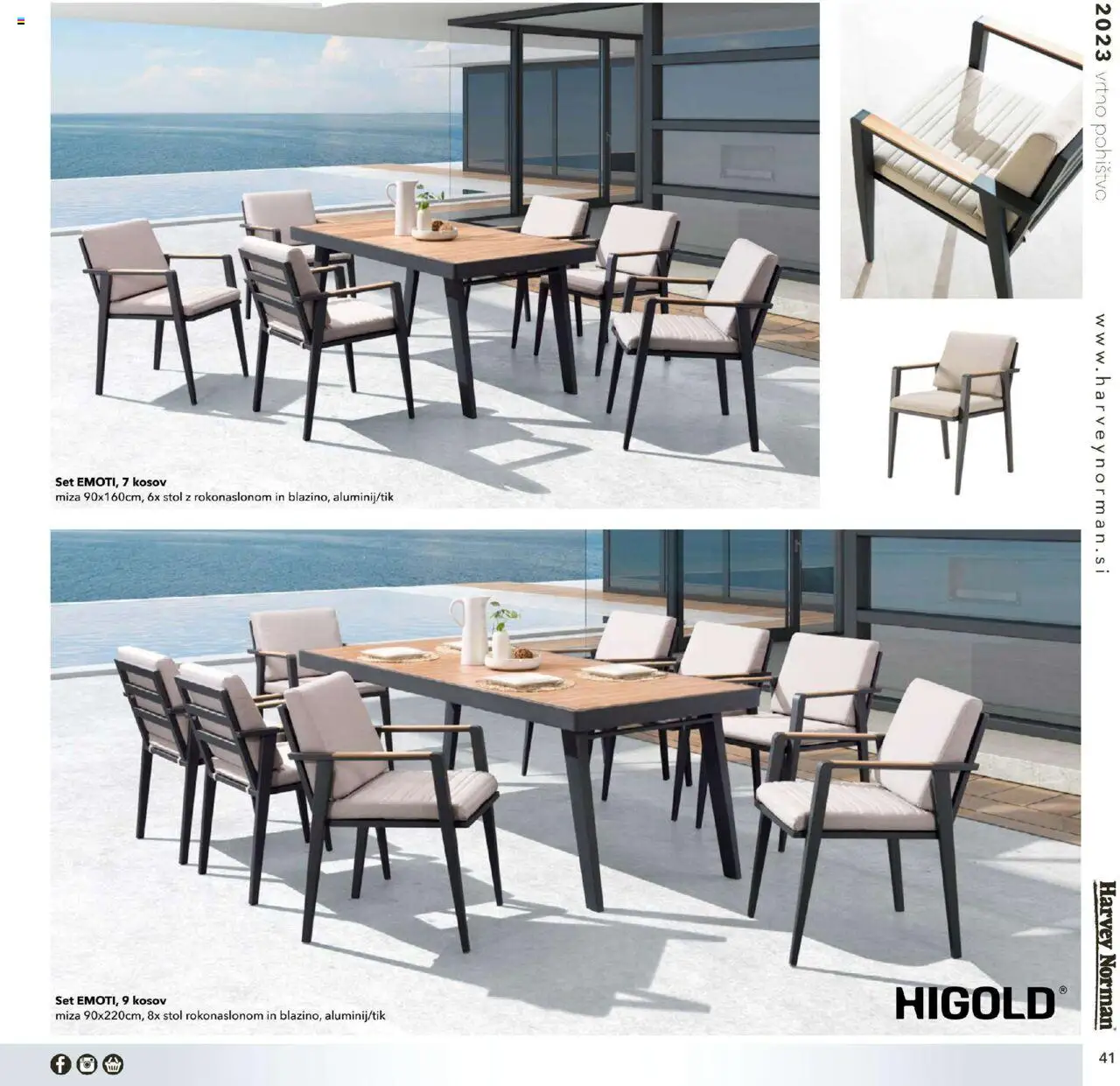Harvey Norman - Katalog - Vrtno pohištvo │ velja od 01.03.2023 | Stran: 41