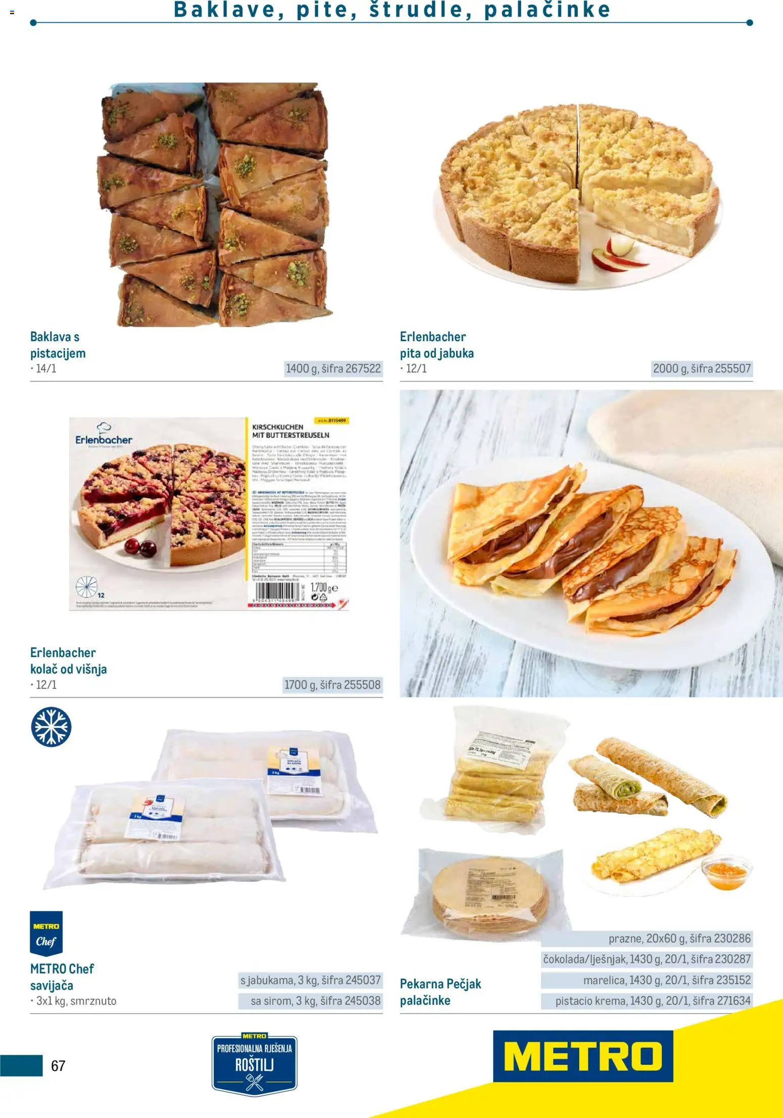Metro katalog | vrijedi od 05.03.2026 | Stranica: 67 | Proizvodi: Roštilj, Pita, Jabuka