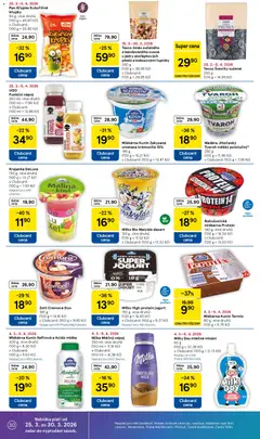 Náhled letáku Milko High protein jogurt, 150 g, více druhů, s Clubcard, Neplatí pro HM Liberec. od 25.03.2026 | Strana: 30 | Produkty: Jogurt, Milka, Kiwi, Kakao