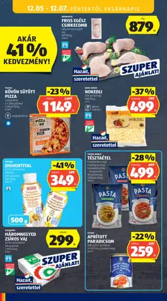 KÖVÖN SÜTÖTT PIZZA, margherita, 3 x 300 g/doboz, vegetáriánus - amely érvényes a következő dátumtól: 04.12.2025 | Oldal: 36