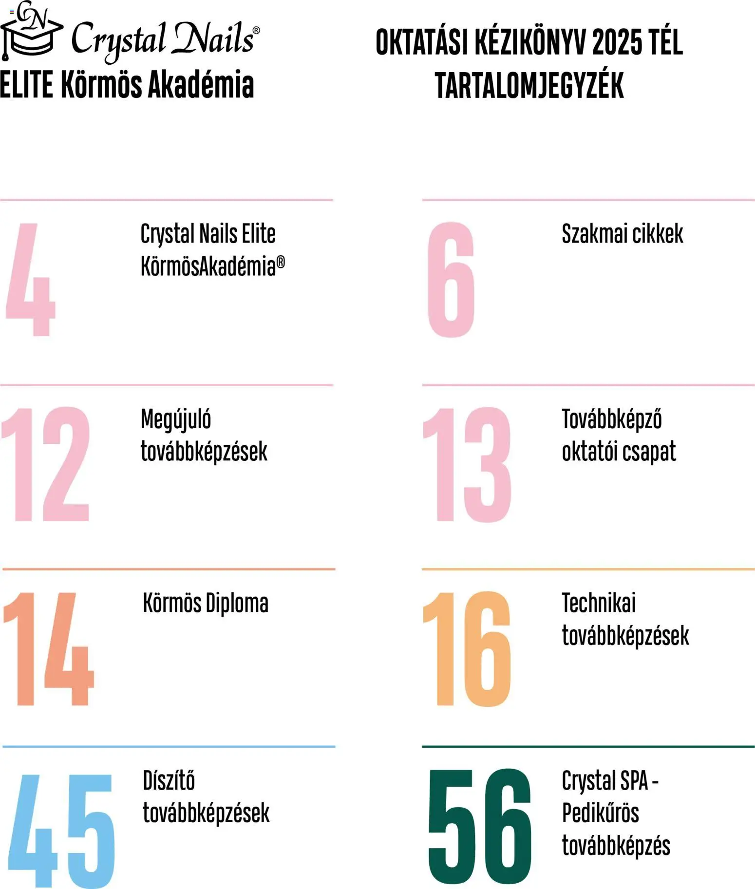 Crystal Nails akciós ujság - amely érvényes a következő dátumtól: 01.12.2025 | Oldal: 3